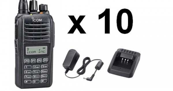 ICOM F1100DT & F2100DT Multi-Pack | Quality Two-Way Radios